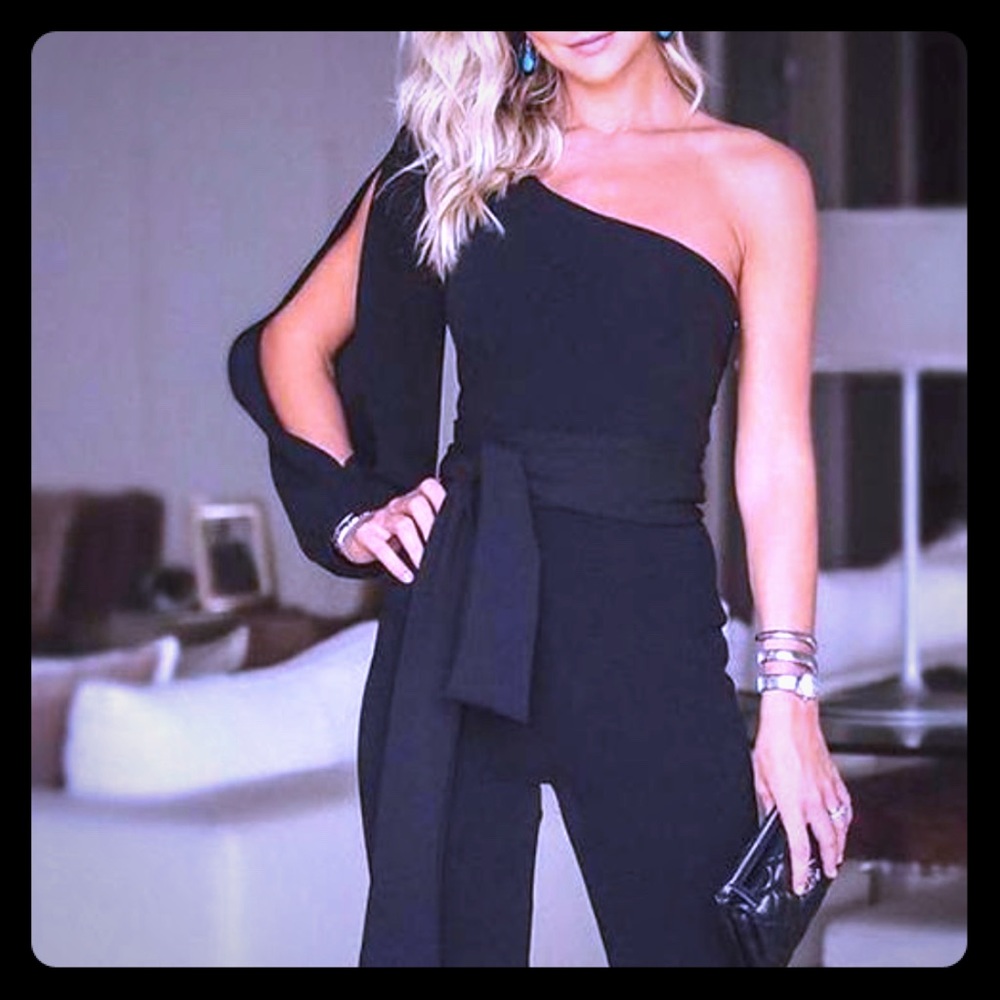 Black jumpsuit